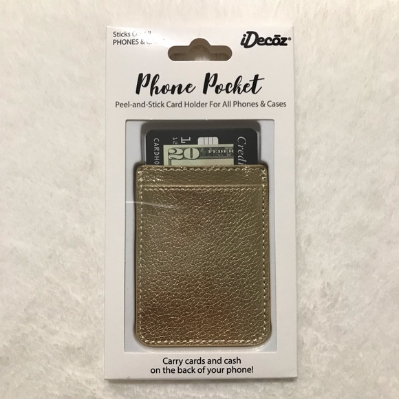 iDecoz Gold Phone Pocket - Picture 1 of 3